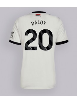 Manchester United Diogo Dalot #20 Ausweichtrikot 2024-25 Kurzarm